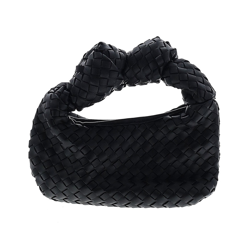 Grey Lab woven clutch NWOT